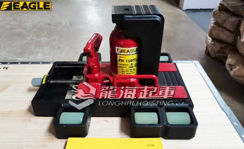 EAGLE JACK FR-TL帶滑動輪爪式千斤頂實物圖一